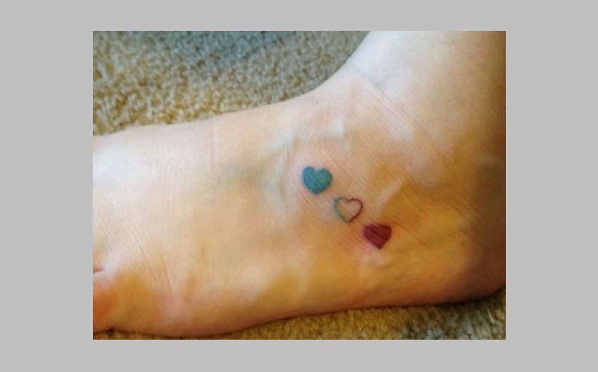 Tattoos on Ankle