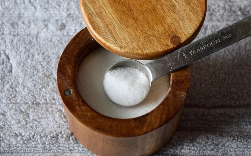 how much sodium is in a teaspoon of salt